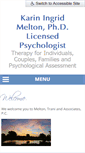 Mobile Screenshot of katypsychologistmelton.com