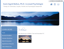 Tablet Screenshot of katypsychologistmelton.com